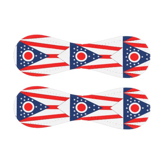 オハイオ州旗を持つ愛国野球 野球ボール (パネル)