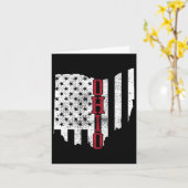 オハイオ州旗州ヴィンテージ カード (黄色い花)