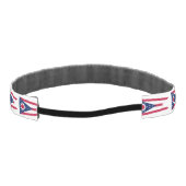 オハイオ州旗 アスレチックヘッドバンド (裏面)