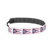 オハイオ州旗 アスレチックヘッドバンド (左)