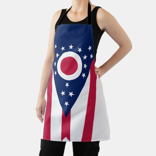 オハイオ州旗 エプロン (インサイチュ)