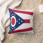 オハイオ州旗 クッション (ブランケット)