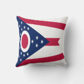 オハイオ州旗 クッション (裏面)