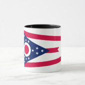 オハイオ州旗：バッキー州旗 マグカップ (中央)