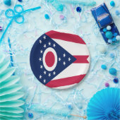 オハイオ州旗 ペーパープレート (パーティー)