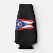 オハイオ州旗 ボトルクーラー (正面)