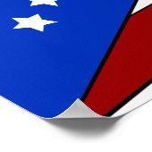 オハイオ州旗 ポスター (角)