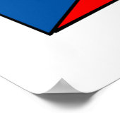 オハイオ州旗 ポスター (角)