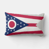 オハイオ州旗 ランバークッション (裏面)