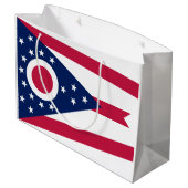 オハイオ州旗 ラージペーパーバッグ (裏面アングル)
