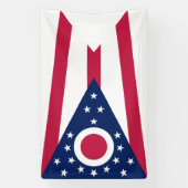 オハイオ州旗 横断幕 (縦)