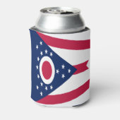 オハイオ州旗 缶クーラー (缶裏面)
