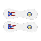 オハイオ州旗 野球ボール (パネル)