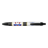 オハイオ州旗 黒ボールペン (裏面)