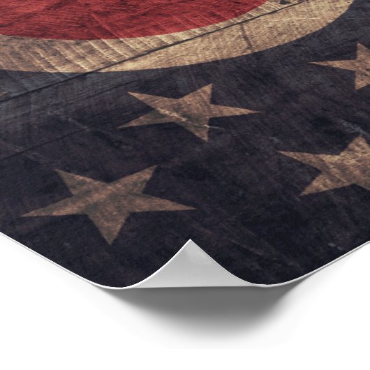 オハイオ州旧州旗； ポスター (角)