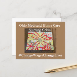 オハイオ州看護危機はがき ポストカード