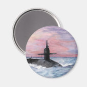 オハイオ州立潜水艦 マグネット (正面/裏面)