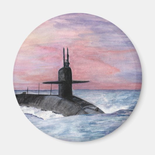 オハイオ州立潜水艦 マグネット (正面)