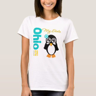 オハイオ州米国のペンギン Tシャツ