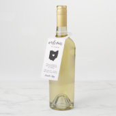 オハイオ州結婚の歓迎の好意 ボトルネックタグ (アングル)