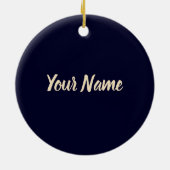 オハイオ州統一された州レトロマップヴィンテージUSA セラミックオーナメント (裏面)