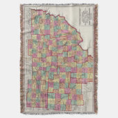 オハイオ州郡 スローブランケット (正面縦)