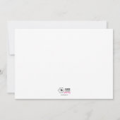 オハイオ州16歳誕生日招待状 招待状 (裏面)