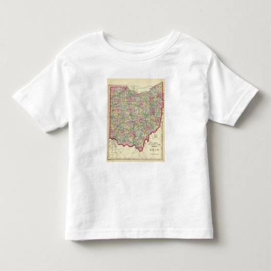 オハイオ州2 トドラーTシャツ (正面)