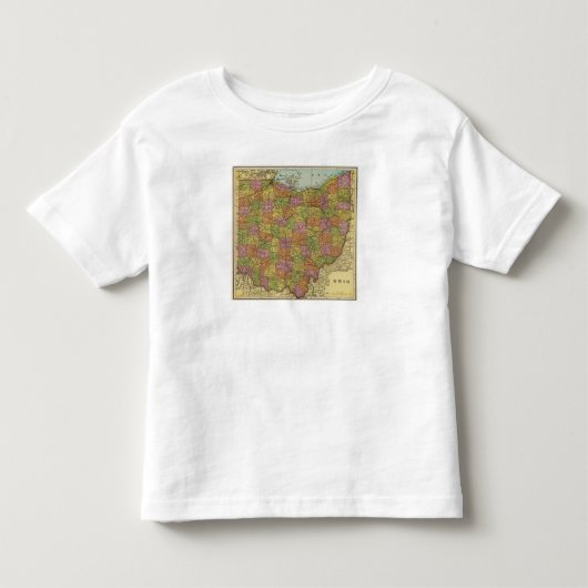 オハイオ州7 トドラーTシャツ (正面)