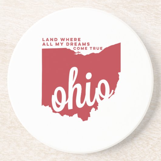 オハイオ州|の歌の叙情詩|のチェリーレッド コースター (正面)