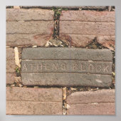 オハイオ州，アテネ ポスター (正面)