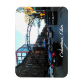 オハイオ州，コロンバス マグネット (縦)