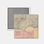 オハイオ州，コロンビア マグネット (正面/裏面)