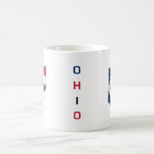 オハイオ州 コーヒーマグカップ (中央)