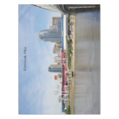 オハイオ州，シンシナティ テーブルクロス (正面)