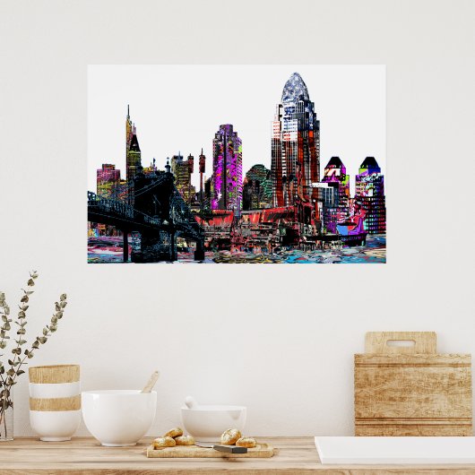 オハイオ州，シンシナティ ポスター (キッチン)