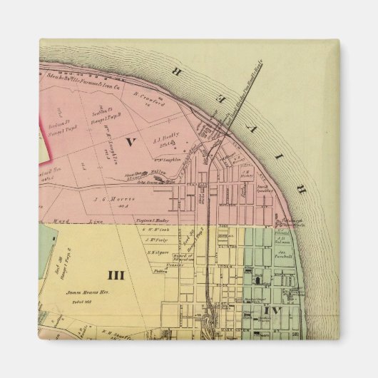 オハイオ州，スティューベンビル マグネット (正面)