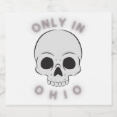 オハイオ州 スパークリングワインラベル (シングルラベル)