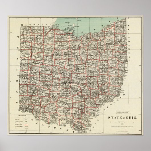 オハイオ州 ポスター (正面)