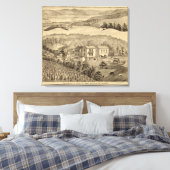 オハイオ州，ポーツマス キャンバスプリント (インサイチュ (寝室))