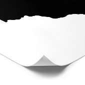 オハイオ州（モノクロ） ポスター (角)