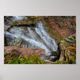 オハイオ州Cuyahoga Valley NP，バターミルク滝 ポスター