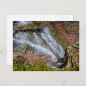 オハイオ州Cuyahoga Valley NP，バターミルク滝 ポストカード (正面/裏面)