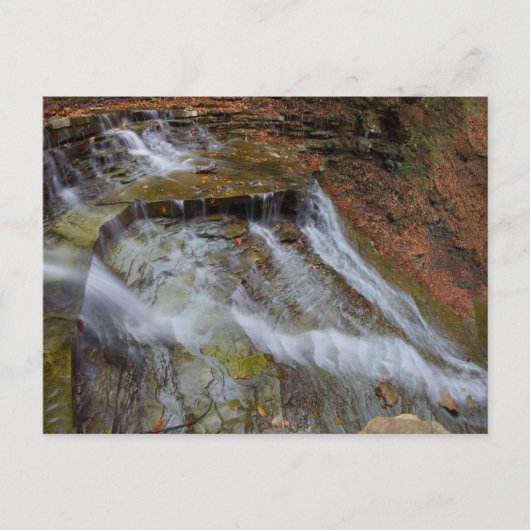 オハイオ州Cuyhoga Valley Nat'l Parkバターミルク秋 ポストカード (正面)