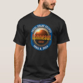 オハイオ州OHトータル太陽のエクリプス2024 3 Tシャツ (正面)