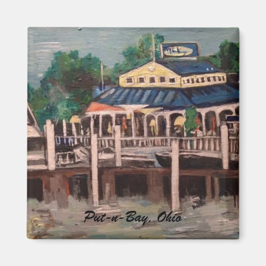 オハイオ州Put-n-Bay, Bayview Avenue マグネット (正面)