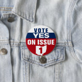 オハイオ投票Yes1号 缶バッジ (インサイチュ)