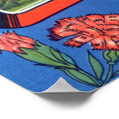 オハイオ旅行からのヴィンテージの挨拶 ポスター (角)