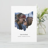 オハイオ日付の写真カードを保存 セーブザデート (スタンド正面)