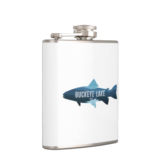 オハイオ湖の魚 フラスク (右)